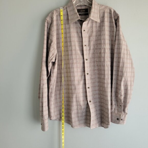 Tasso Elba Men's Fitted Button Down Shirt Size L - Picture 7 of 10